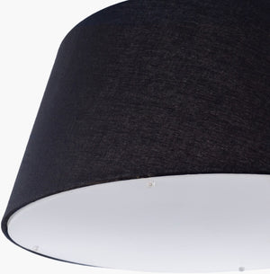 Surya Lorenzo Modern 17" Square Pendant Light - Handcrafted Elegance For Timeless Home Decor Revival Fixture, Metallic ,Brass Iron,Linen Lzr-001