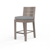 Laguna Counter Stool in Canvas Granite, No Welt SW3501-7C-5402 Sunset West