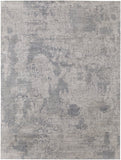 Feizy Rugs Eastfield Viscose/Wool Hand Woven Casual Rug Silver/Gray 2'-6" x 8'