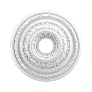 English Study 18'' Wide Medallion - White M1002WH Elk Lighting