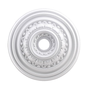 English Study 24'' Wide Medallion - White M1012WH Elk Lighting