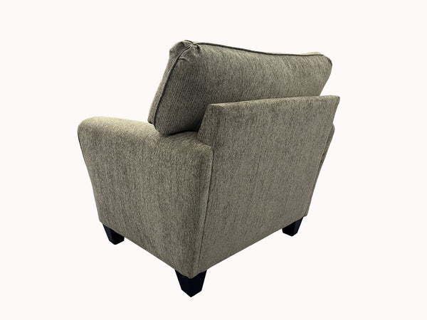 Porter Designs Reese Modern Upholstered Chair - Elegant Comfort For Your Contemporary Living Space Brown Fabric 01-207-03-2962