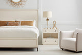 A.R.T. Furniture Blanc Queen Panel Bed 289135-1040 White 289135-1040