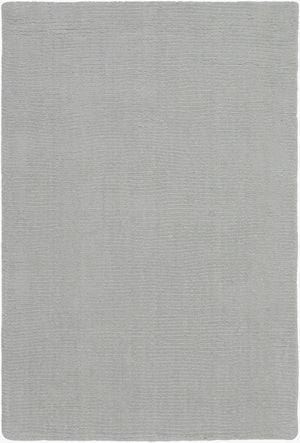 Livabliss Mystique Handloomed Wool Area Rug Sculptural High Low Pile for Large Living Rooms Gray 2' x 3' M211-23