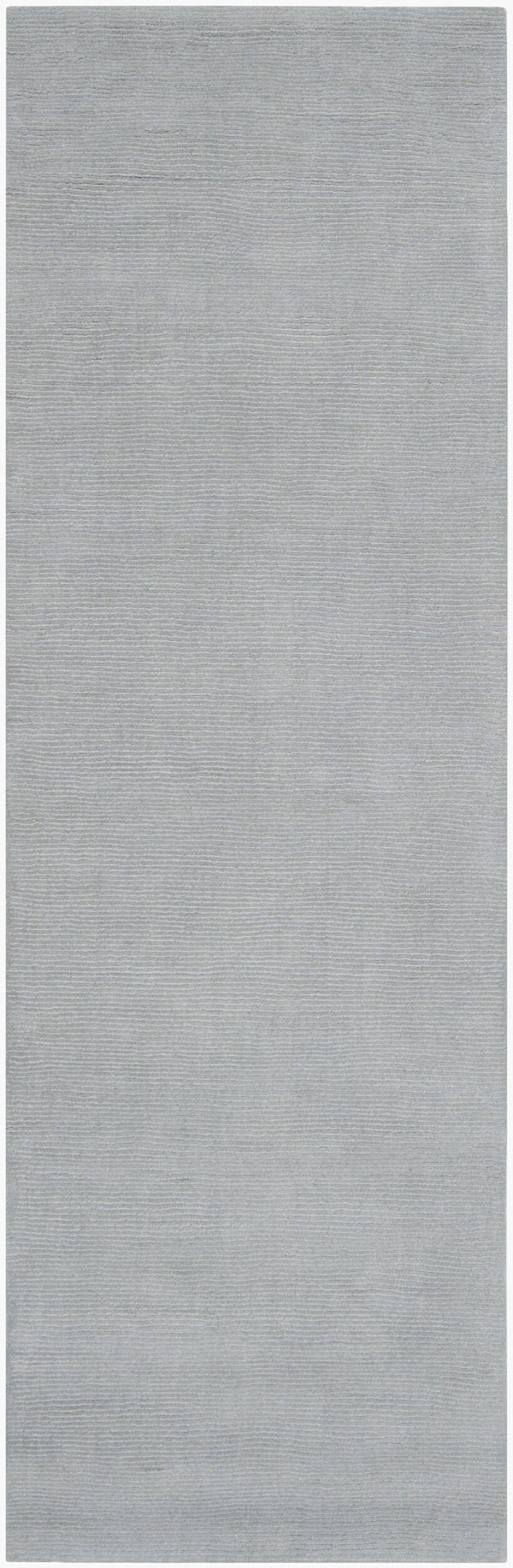 Livabliss Mystique Handloomed Wool Area Rug Sculptural High Low Pile for Large Living Rooms Gray 2'6" x 8' M211-268