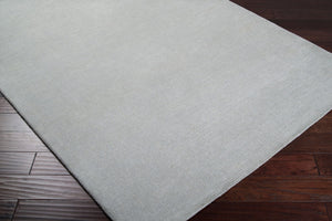 Livabliss Mystique Handloomed Wool Area Rug Sculptural High Low Pile for Large Living Rooms Gray 6' x 6' M211-6RD