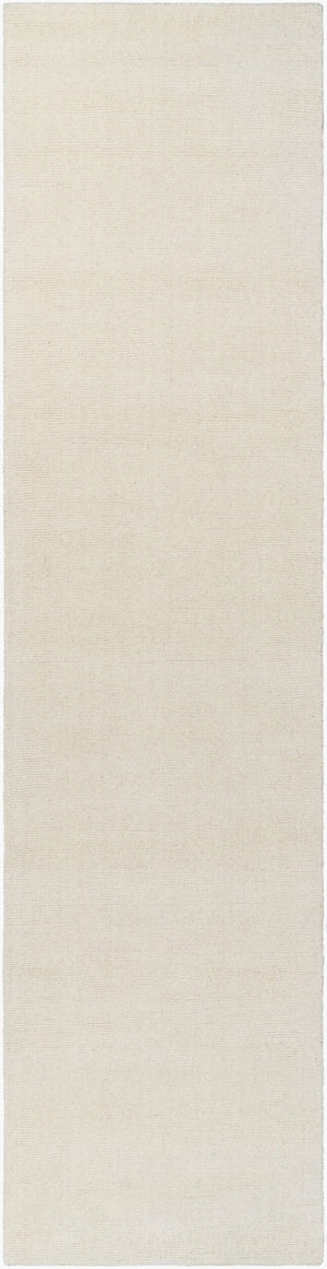 Livabliss Mystique Handloomed Wool Area Rug High Low Pile Sculptural Texture for Living Rooms Beige 3' x 12' M262-312