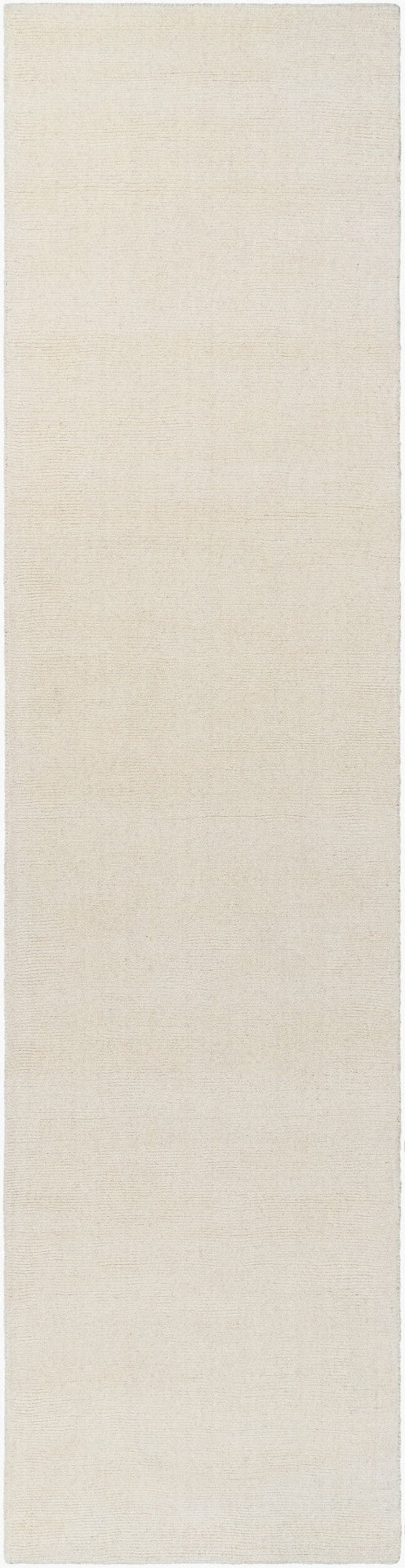 Livabliss Mystique Handloomed Wool Area Rug High Low Pile Sculptural Texture for Living Rooms Beige 3' x 12' M262-312