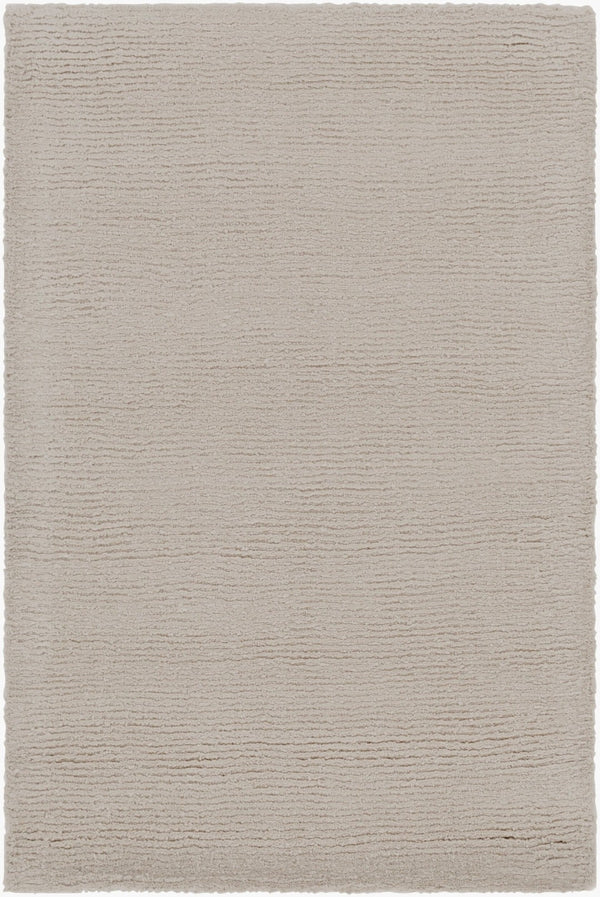 Livabliss Mystique Hand Loomed Wool Area Rug with High Low Pile Texture for Living Room Gray 2' x 3' M266-23