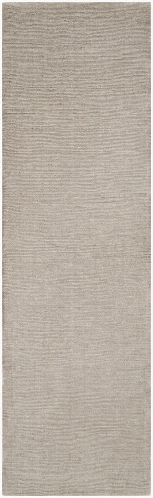 Livabliss Mystique Hand Loomed Wool Area Rug with High Low Pile Texture for Living Room Gray 2'6" x 8' M266-268