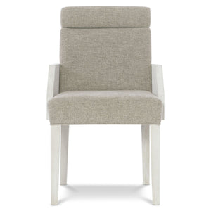 Bernhardt Bernhardt Linen Arm Chair — Rustic Modern Fully Upholstered Seating, Supportive Cushioning, Versatile Style 306546