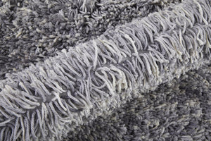 Feizy Rugs Stoneleigh Plush Hand-tufted Polyester High Pile Rug - Cozy, Durable, And Stain Resistant Luxury Decor Gray,Silver Polyester 3998830fgry000e10