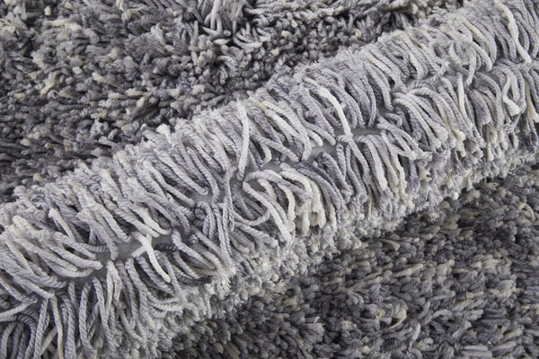 Feizy Rugs Stoneleigh Plush Hand-tufted Polyester High Pile Rug - Cozy, Durable, And Stain Resistant Luxury Decor Gray,Silver Polyester 3998830fgry000e10