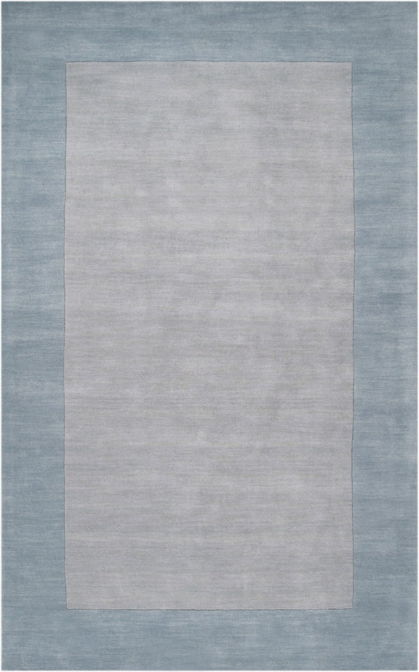 Livabliss Mystique Handloomed Wool Area Rug with High Low Pile Texture for Modern Living Rooms Medium Gray, Ic 7'6" x 9'6" M305-7696