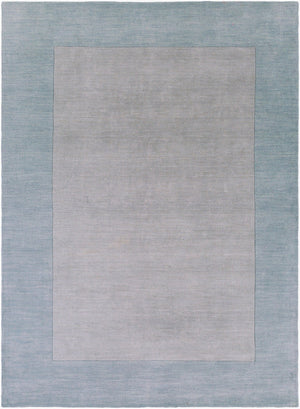 Livabliss Mystique Handloomed Wool Area Rug with High Low Pile Texture for Modern Living Rooms Medium Gray, Ic 8' x 11' M305-811