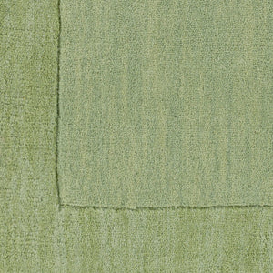 Livabliss Mystique Hand Loomed Wool Area Rug with High Low Pile for Modern Living Rooms Medium Green 12' x 15' M310-1215