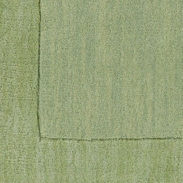 Livabliss Mystique Hand Loomed Wool Area Rug with High Low Pile for Modern Living Rooms Medium Green 12' x 15' M310-1215