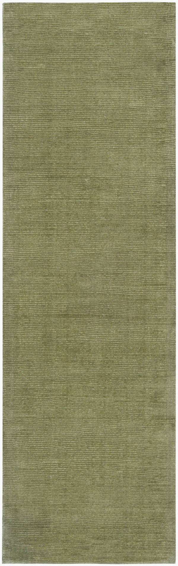 Livabliss Mystique Hand Loomed Wool Area Rug with High Low Pile Texture for Living Rooms Sage 2'6" x 8' M329-268