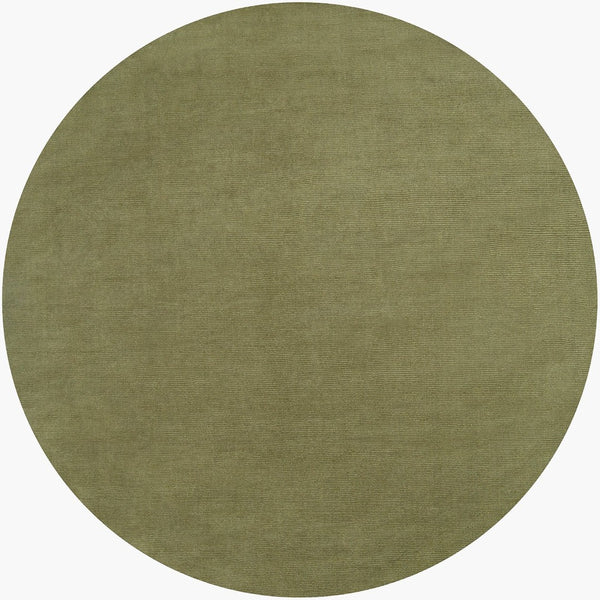 Livabliss Mystique Hand Loomed Wool Area Rug with High Low Pile Texture for Living Rooms Sage 8' x 8' Round M329-8RD