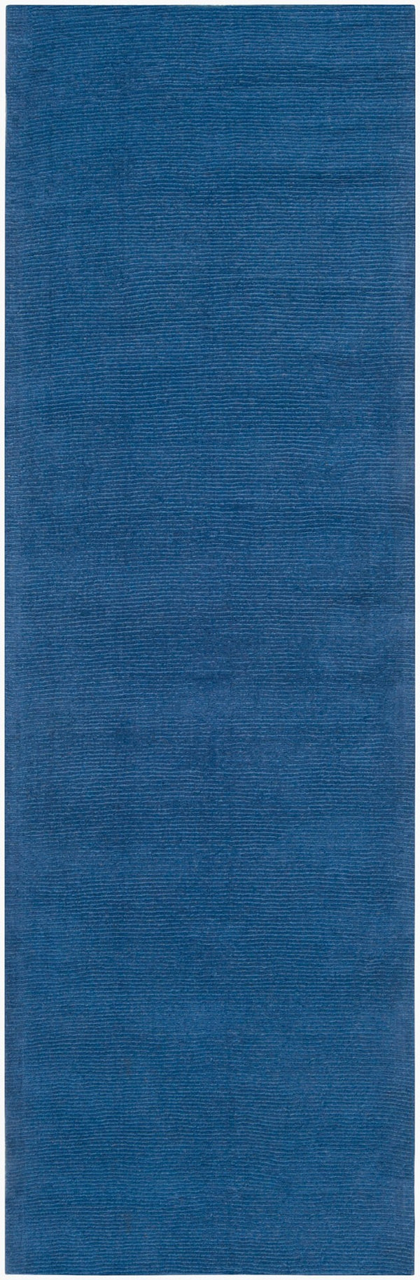 Livabliss Mystique Handloomed Wool Area Rug with High Low Pile for Living and Dining Rooms Dark Blue 2'6" x 8' M330-268