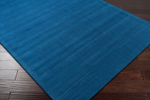 Livabliss Mystique Handloomed Wool Area Rug with High Low Pile for Living and Dining Rooms Dark Blue 9'9" x 9'9" Square M330-99SQ