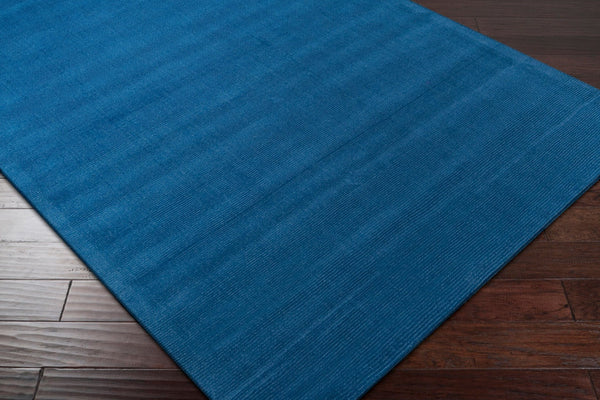 Livabliss Mystique Handloomed Wool Area Rug with High Low Pile for Living and Dining Rooms Dark Blue 9'9" x 9'9" Square M330-99SQ