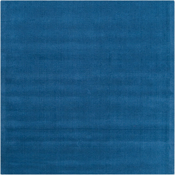 Livabliss Mystique Handloomed Wool Area Rug with High Low Pile for Living and Dining Rooms Dark Blue 9'9" x 9'9" Square M330-99SQ