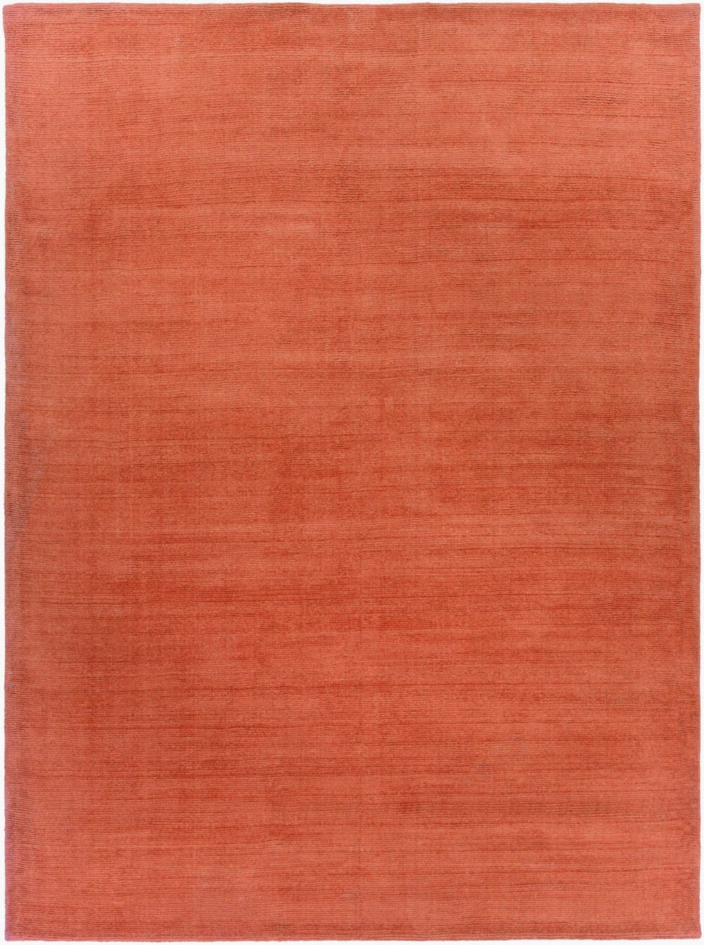 Livabliss Mystique Handloomed Wool Area Rug with High Low Pile Texture for Large Living Spaces Burnt Orange 8' x 11' M332-811