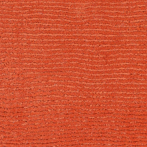 Livabliss Mystique Handloomed Wool Area Rug with High Low Pile Texture for Large Living Spaces Burnt Orange 9'9" x 9'9" Round M332-99RD