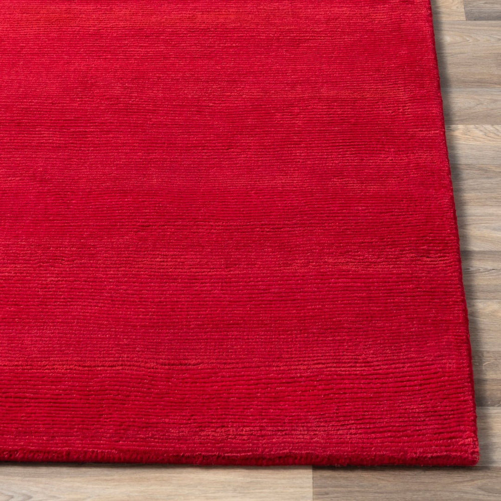 Livabliss Mystique Hand Loomed Wool Area Rug High Low Pile Texture for Large Living Spaces Burgandy 2' x 3' M333-23