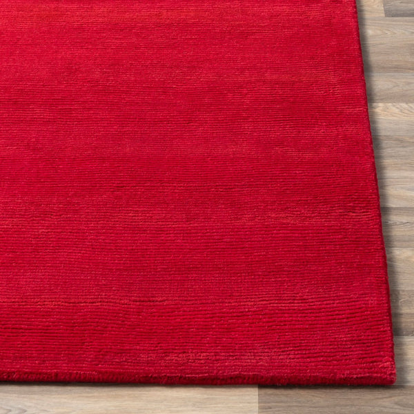 Livabliss Mystique Hand Loomed Wool Area Rug High Low Pile Texture for Large Living Spaces Burgandy 2' x 3' M333-23