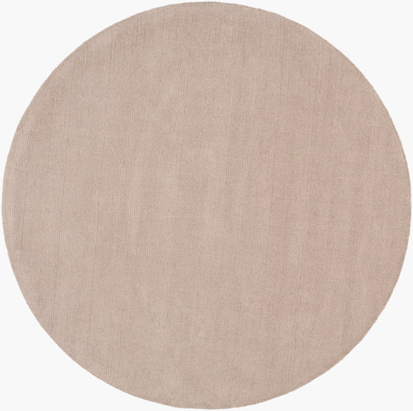 Livabliss Mystique Hand Loomed Wool Area Rug with High Low Pile Sculptural Texture Tan 9'9" x 9'9" Round M335-99RD