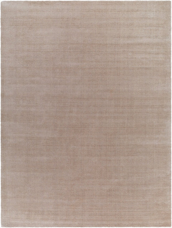 Livabliss Mystique Hand Loomed Wool Area Rug with High Low Pile Sculptural Texture Tan 8' x 11' M335-811
