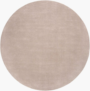 Livabliss Mystique Hand Loomed Wool Area Rug with High Low Pile Sculptural Texture Tan 8' x 8' Round M335-8RD