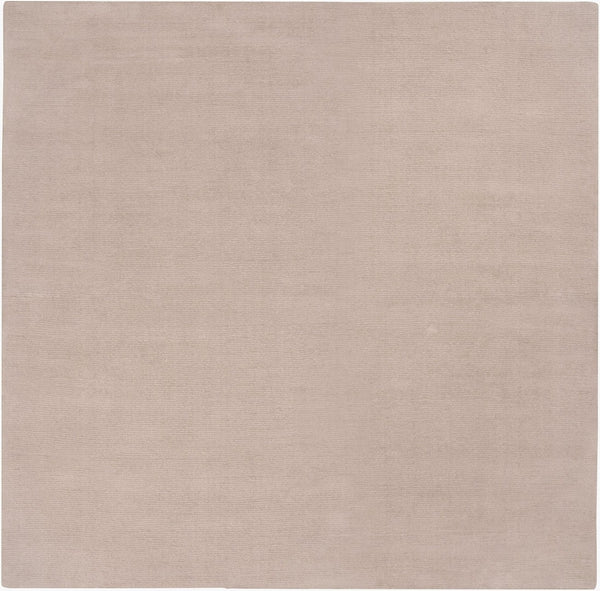 Livabliss Mystique Hand Loomed Wool Area Rug with High Low Pile Sculptural Texture Tan 8' x 8' Square M335-8SQ