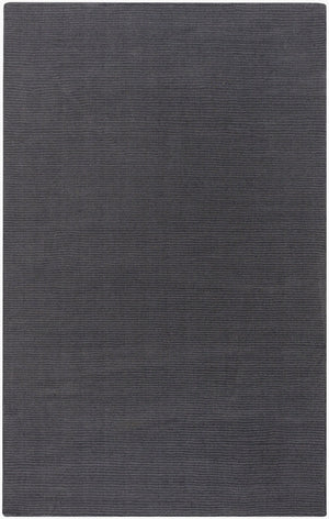 Livabliss Mystique Handloomed Wool Area Rug with High Low Pile for Spacious Living Rooms Charcoal 9' x 13' M341-913