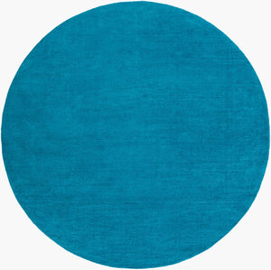 Surya Mystique 2' X 3' Handmade Wool Area Rug - Modern High/Low Texture For Timeless Style & Comfort Blue Wool M342-6rd