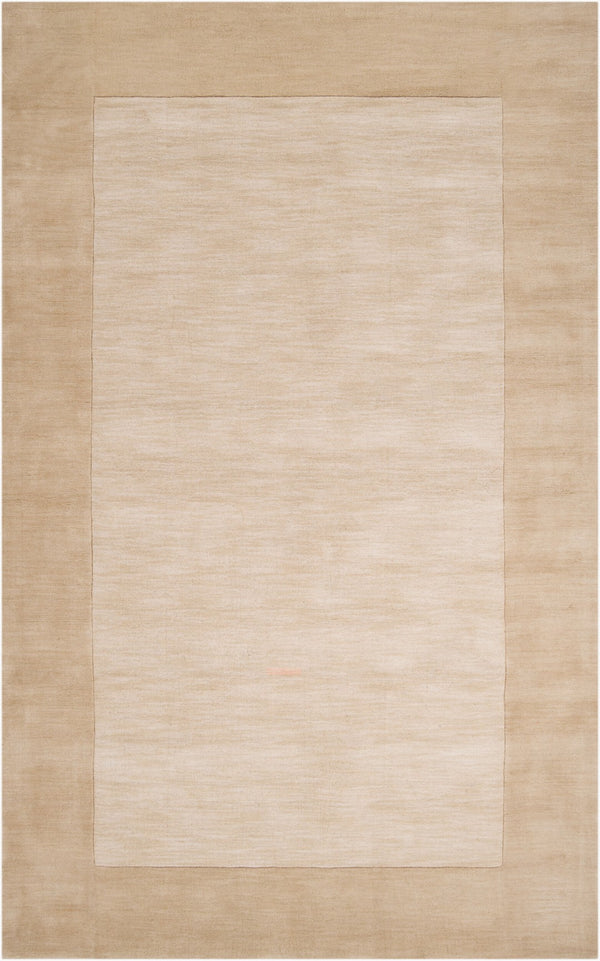 Livabliss Mystique Hand Loomed Wool Area Rug with High Low Pile for Modern Living Spaces Beige 12' x 15' M344-1215