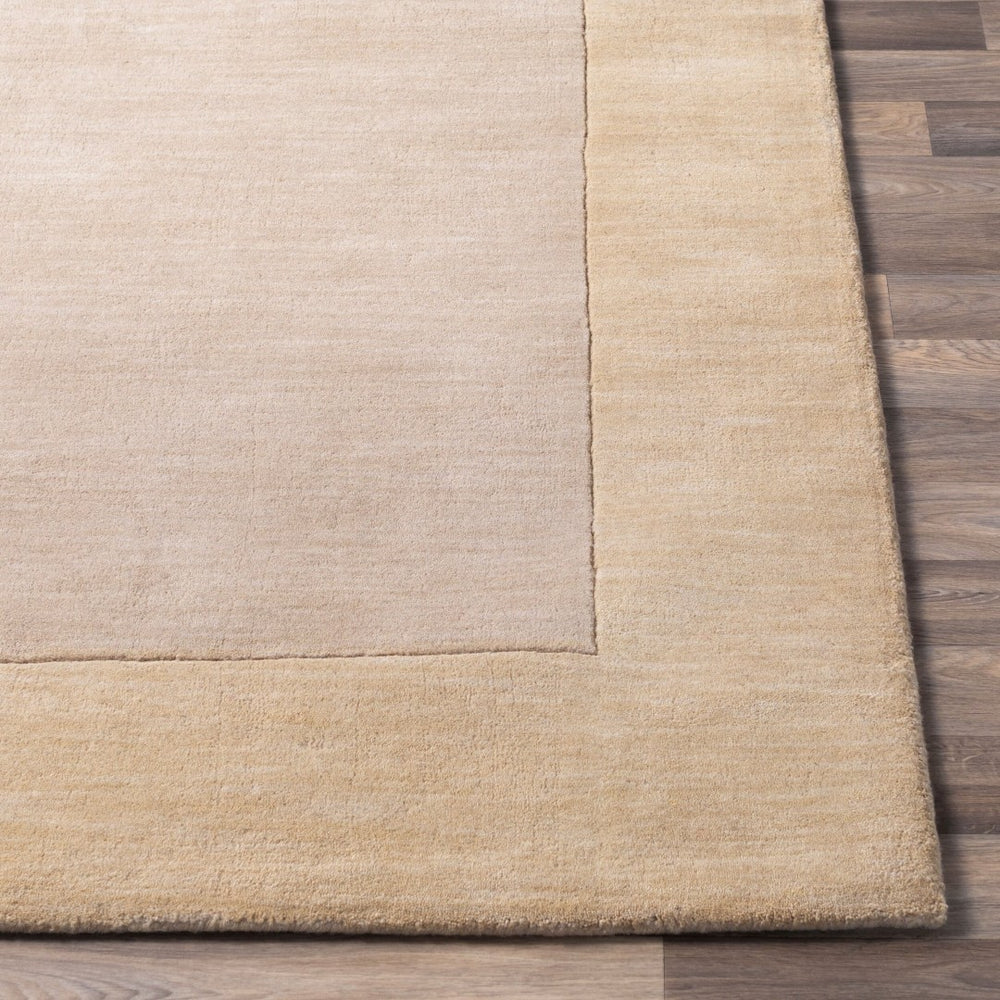Livabliss Mystique Hand Loomed Wool Area Rug with High Low Pile for Modern Living Spaces Beige 2'6" x 8' M344-268