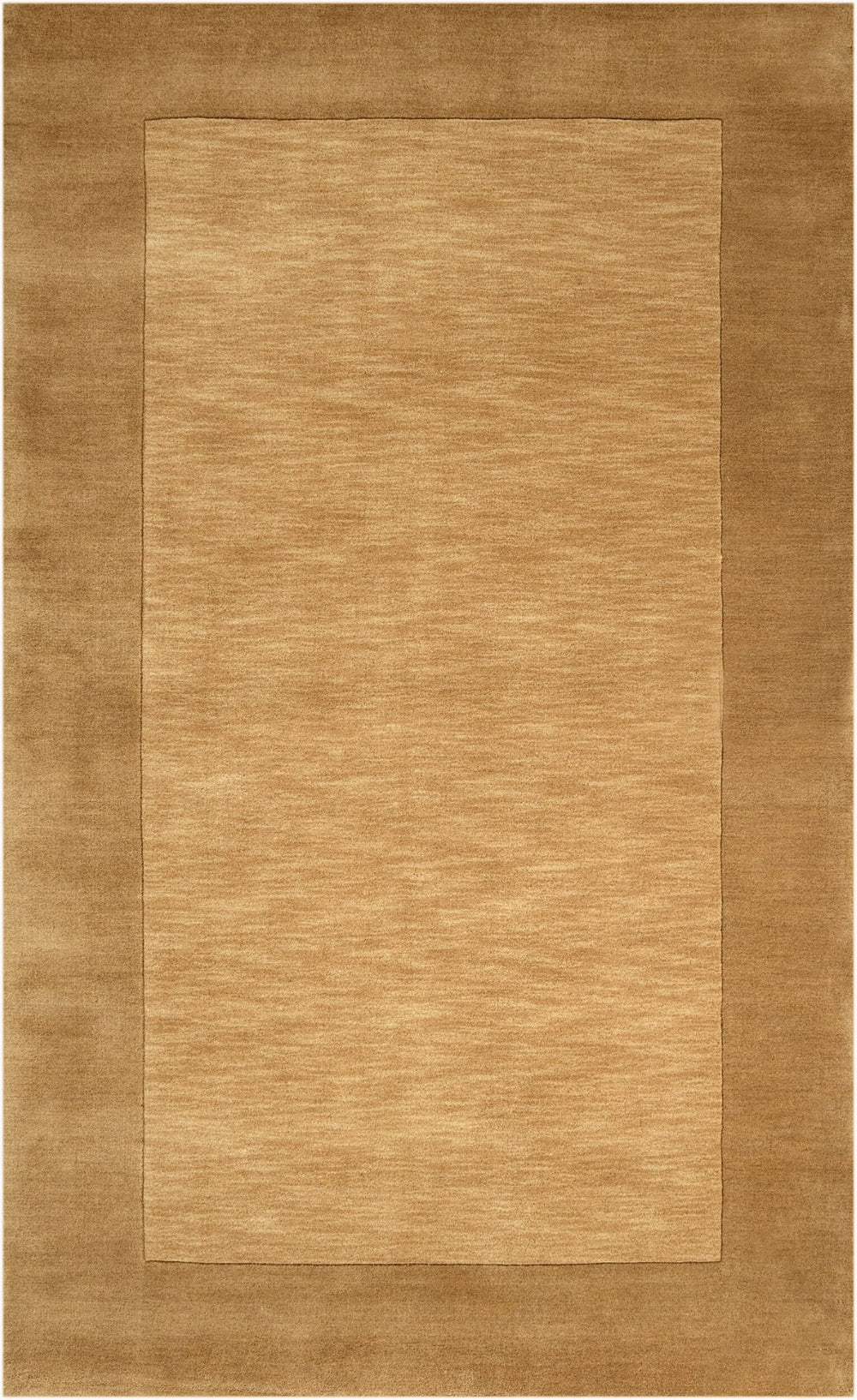 Livabliss Mystique Handloomed Wool Area Rug High Low Pile Texture Contemporary Living Room Camel 12' x 15' M345-1215