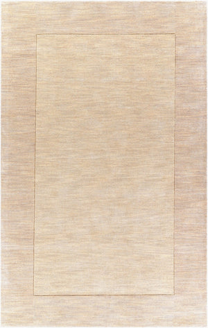 Livabliss Mystique Hand Loomed Wool Area Rug with High Low Pile for Modern Living Rooms Cream, Beige 9' x 13' M348-913