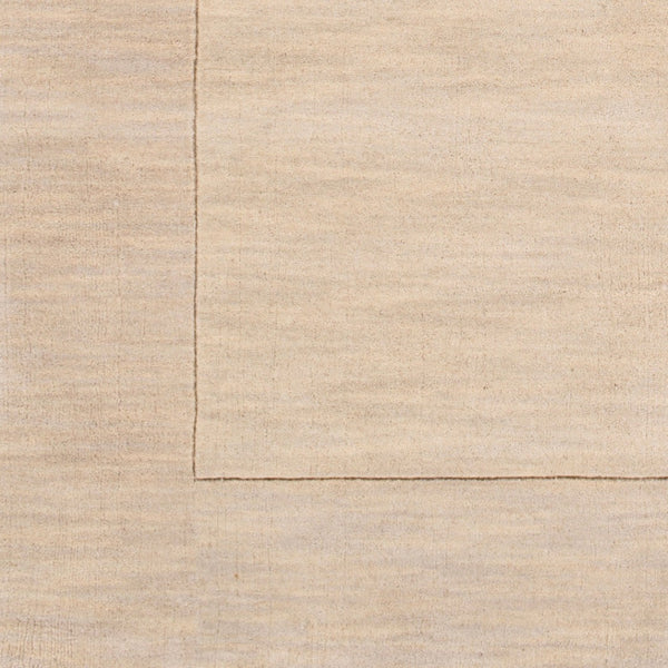 Livabliss Mystique Hand Loomed Wool Area Rug with High Low Pile for Modern Living Rooms Cream, Beige 9' x 13' M348-913