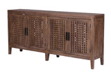 Parker House Crossings Portland 78 In. TV Console Timber Solid Mango POR#78