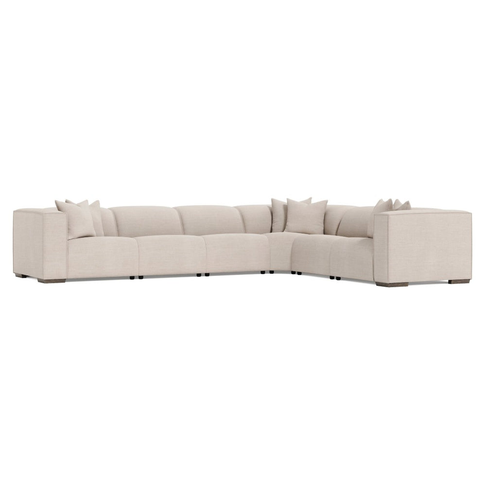 Bernhardt Bernhardt Bliss Power Reclining Sectional with Flange Stitching for Modern Family Rooms K2186