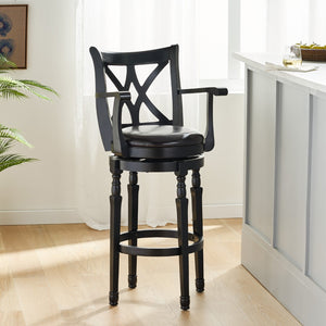 Christopher Knight Home® - Noble House - Eclipse Armed Swivel Barstool