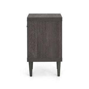 English Elm Christopher Knight Home® - 1-Drawer Nightstand With Faux-Wood Finish: Compact Storage For Modern Bedrooms & Apartments 72036.00GRY