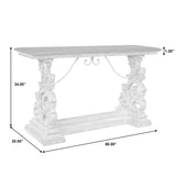 Pulaski Furniture Marble Top Console Table P301015-PULASKI P301015-PULASKI
