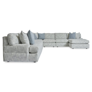 Bernhardt Bernhardt Serena Sectional With Low-Profile Frame And Deep Cushions For Modern Comfort And Style - Made to Order Grey K2028