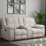 Parker Living Buster - Opal Taupe Manual Reclining Sofa Loveseat and Recliner Opal Taupe MBUS-321-OPTA Parker House