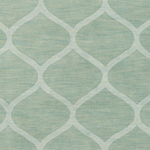 Surya Mystique Handmade Wool Rug 2'6" X 8' - Modern Decor With Natural Elegance & Medium Pile Quality Dusty Sage Wool M5100-268